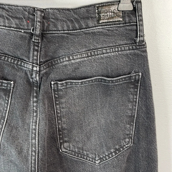 BDG Urban Outfitters Stretch Cowboy Jean Black Denim High Waist Rigid Size 28 - Picture 5 of 9